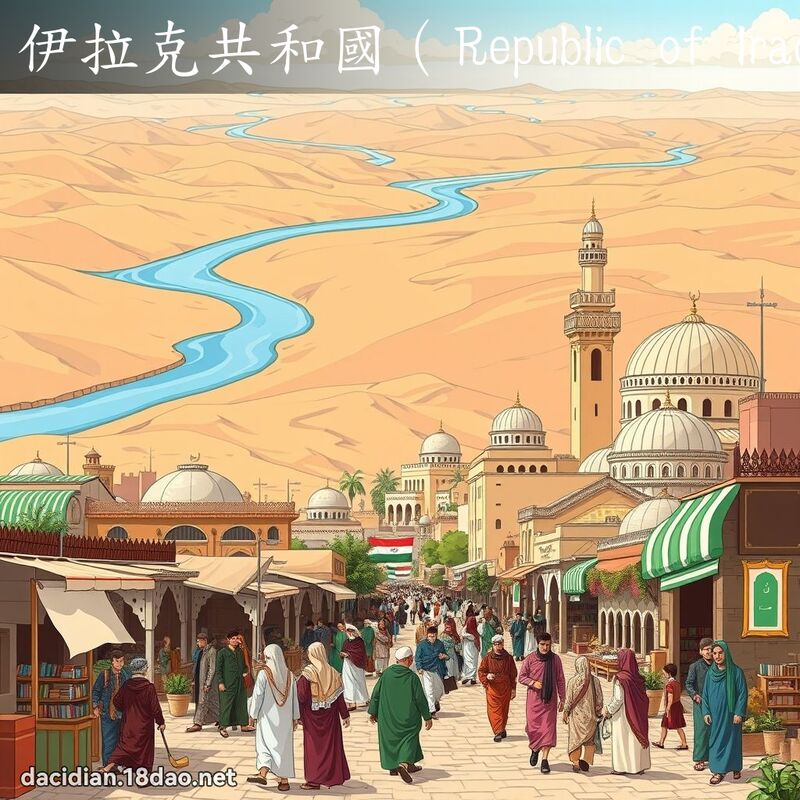 伊拉克共和國（Republic of Iraq） - 國語大辭典配圖