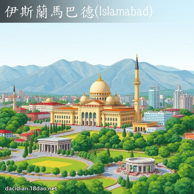 伊斯兰马巴德(Islamabad) - 国语大辞典配图