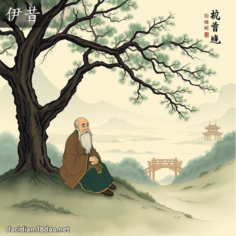 伊昔 - 國語大辭典配圖