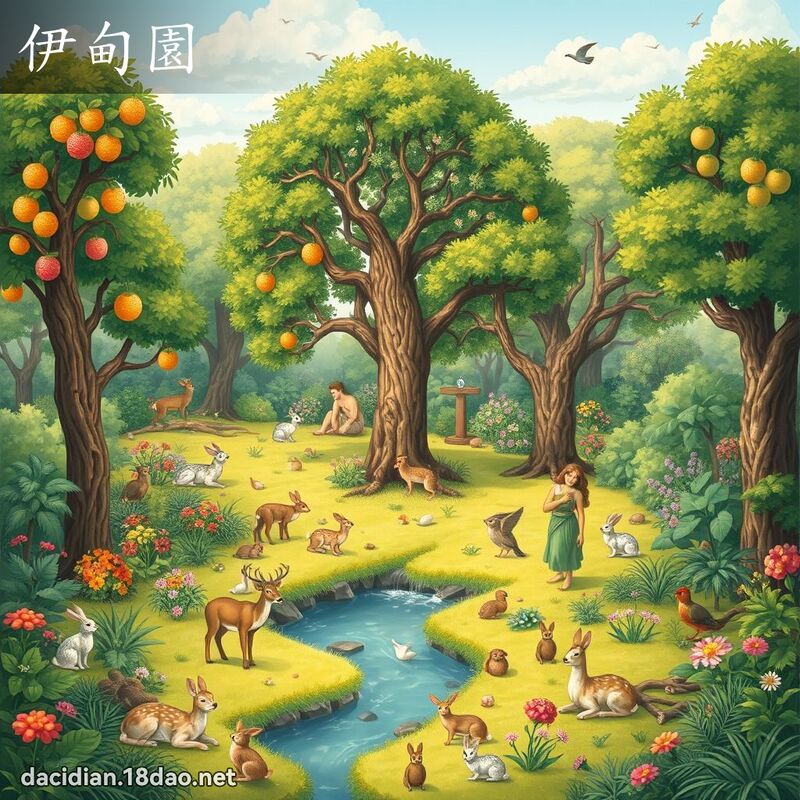 伊甸园 - 国语大辞典配图