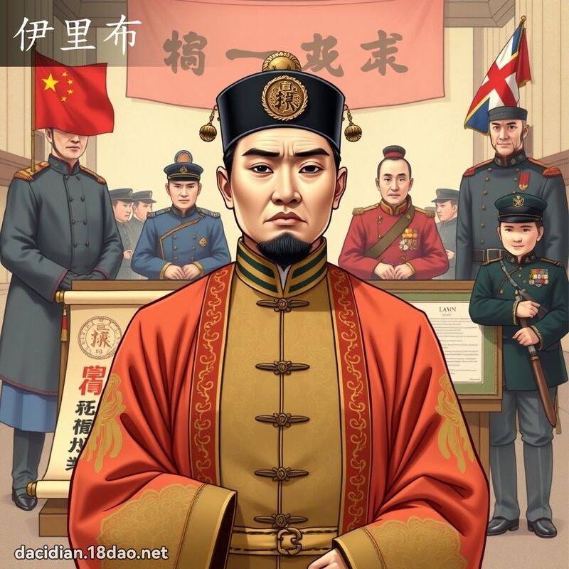伊里布 - 國語大辭典配圖