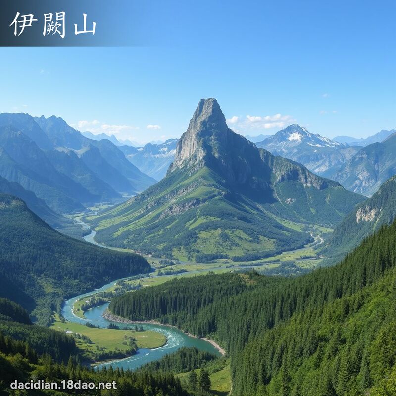 伊闕山 - 國語大辭典配圖