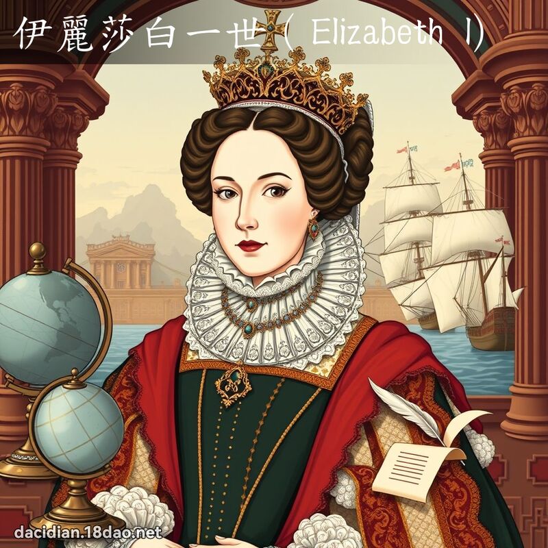 伊麗莎白一世（Elizabeth I) - 國語大辭典配圖