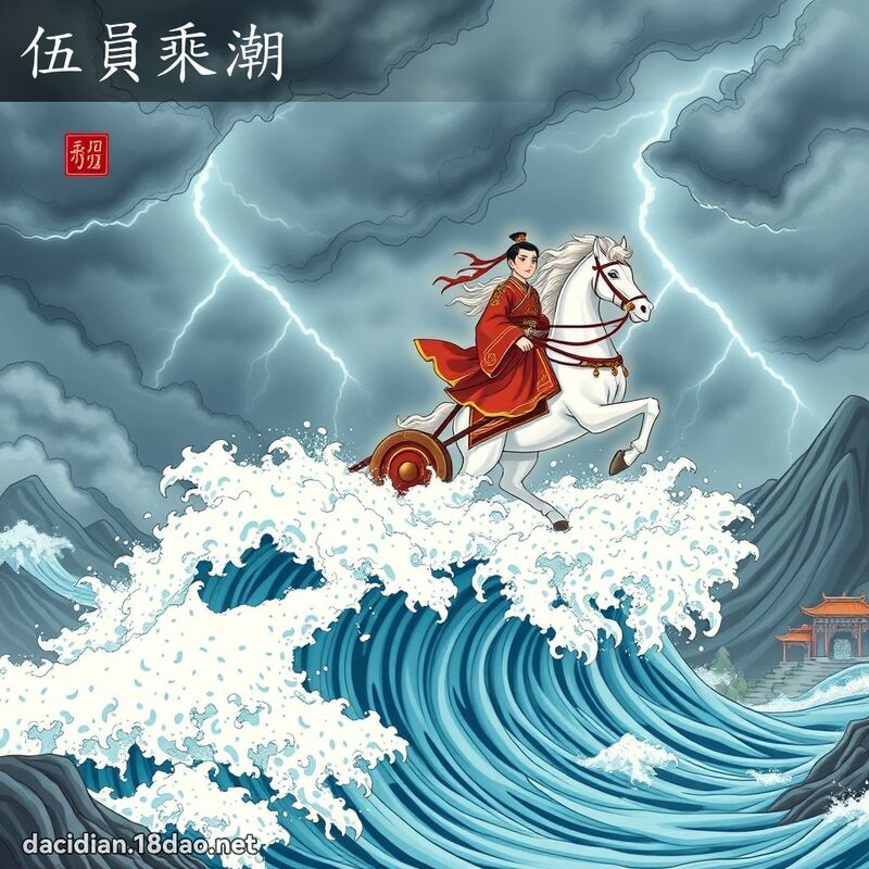 伍員乘潮 - 國語大辭典配圖