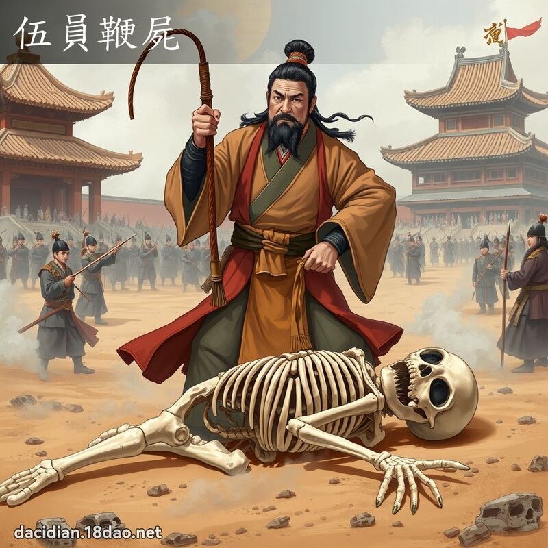 伍員鞭屍 - 國語大辭典配圖