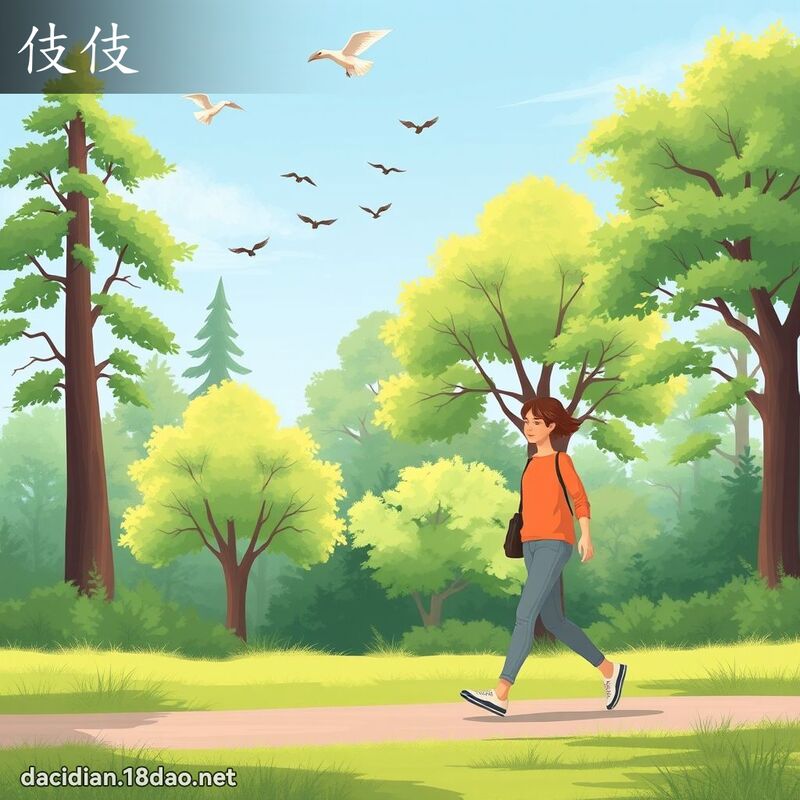 伎伎 - 國語大辭典配圖