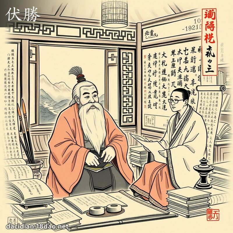 伏胜 - 国语大辞典配图