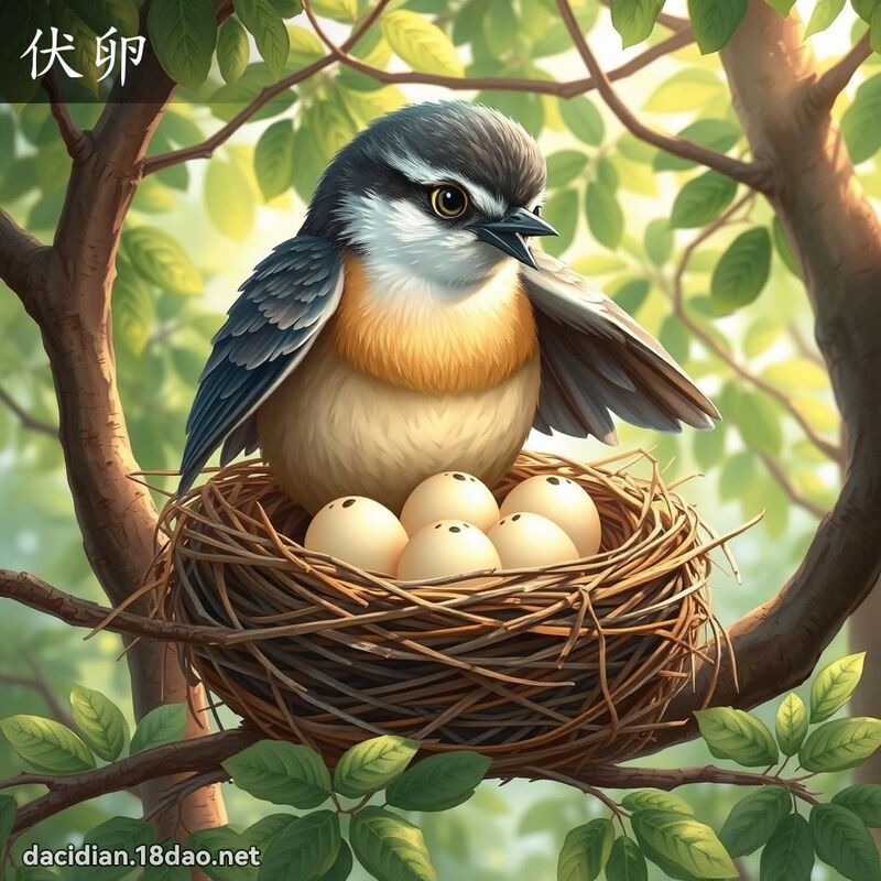 伏卵 - 国语大辞典配图