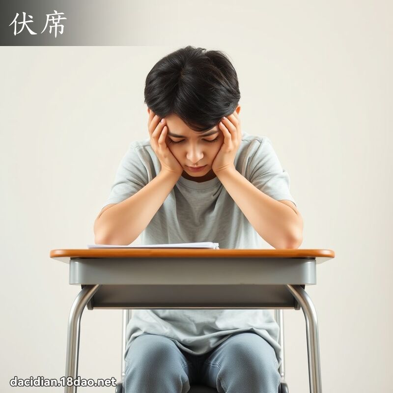 伏席 - 國語大辭典配圖