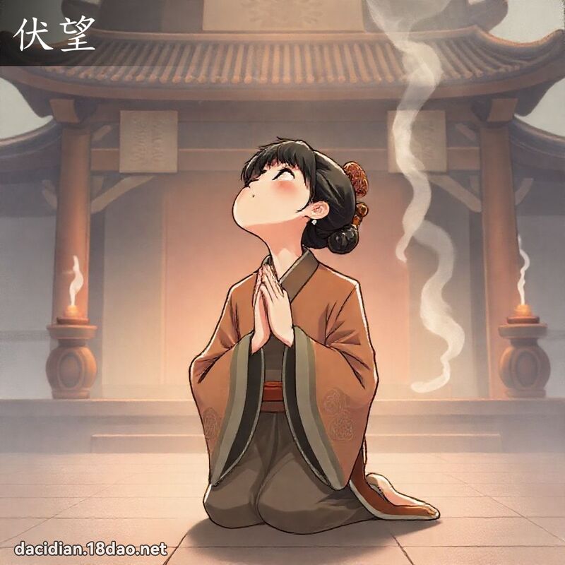 伏望 - 國語大辭典配圖