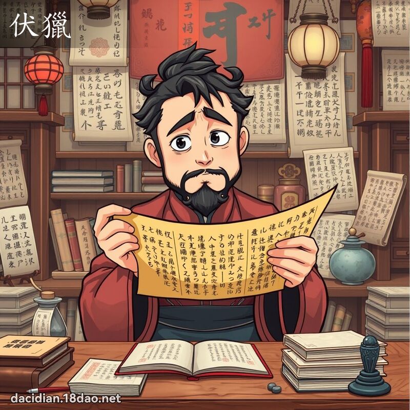 伏猎 - 国语大辞典配图