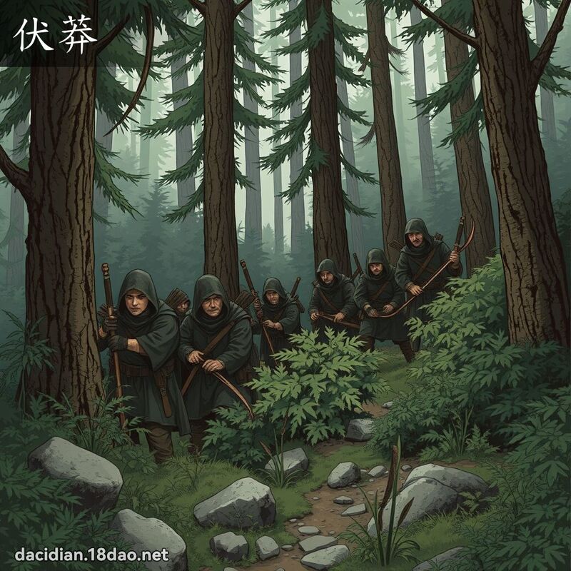 伏莽 - 國語大辭典配圖