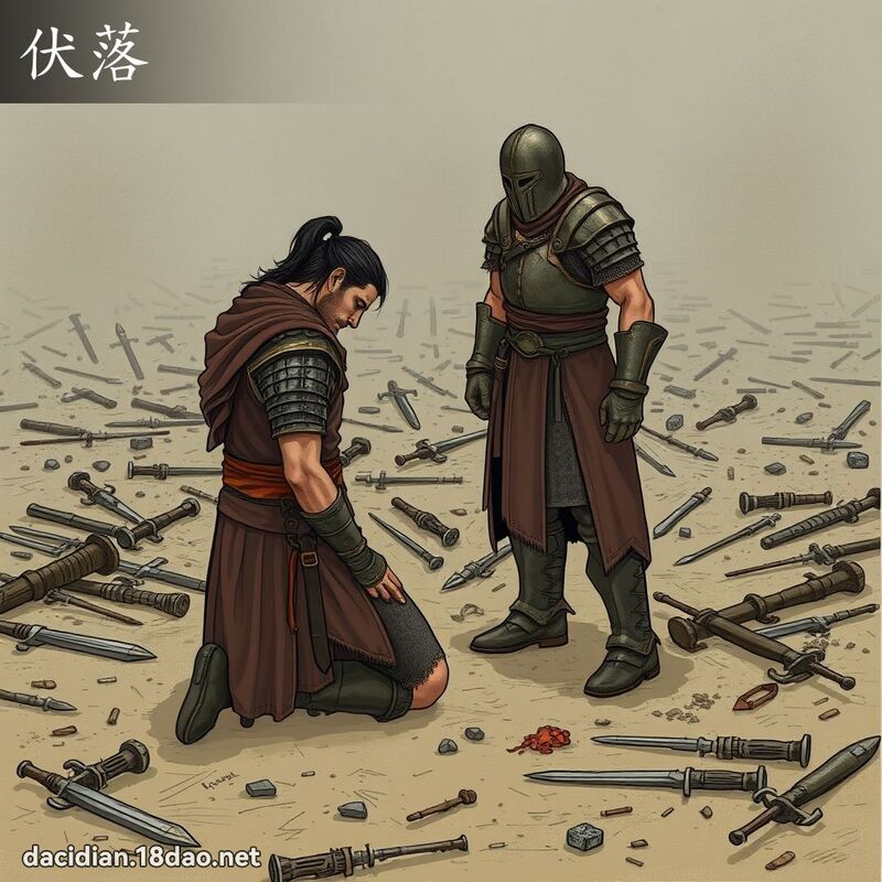 伏落 - 国语大辞典配图
