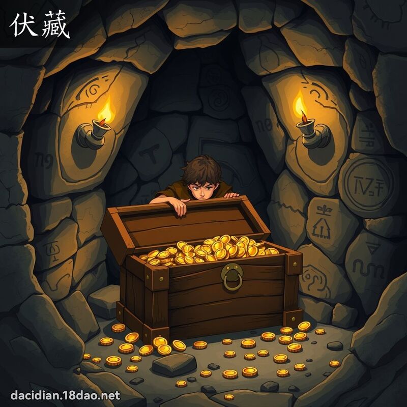 伏藏 - 国语大辞典配图