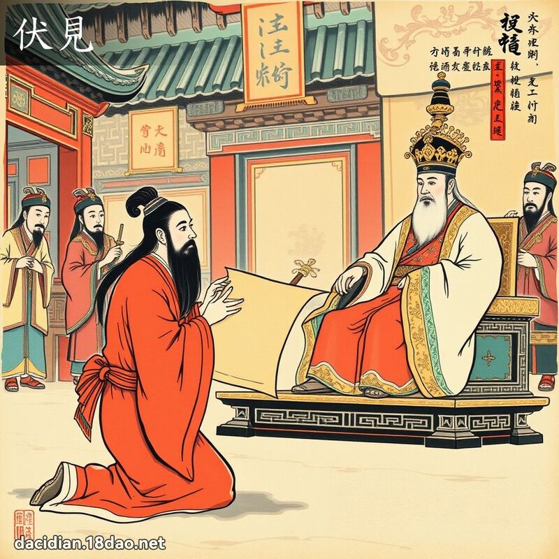 伏見 - 國語大辭典配圖