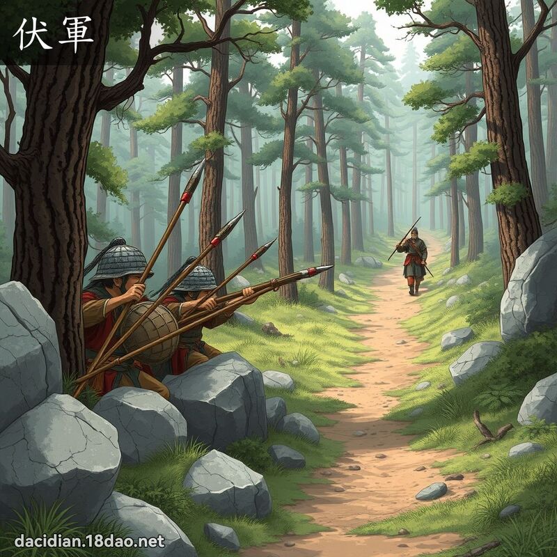 伏军 - 国语大辞典配图