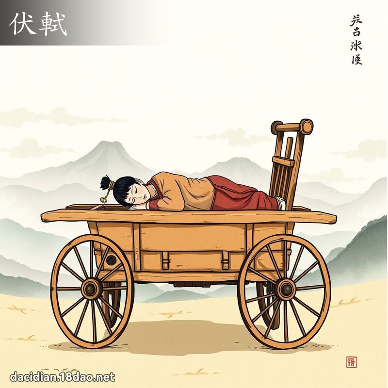 伏軾 - 国语大辞典配图
