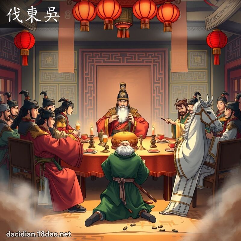 伐東吳 - 國語大辭典配圖