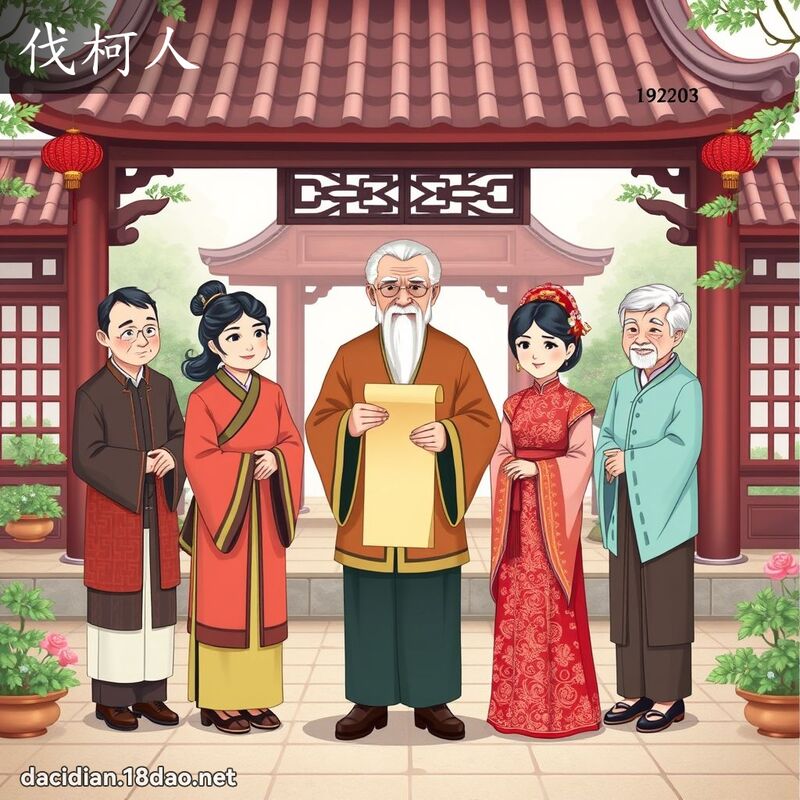 伐柯人 - 國語大辭典配圖