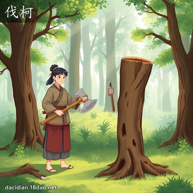 伐柯 - 國語大辭典配圖