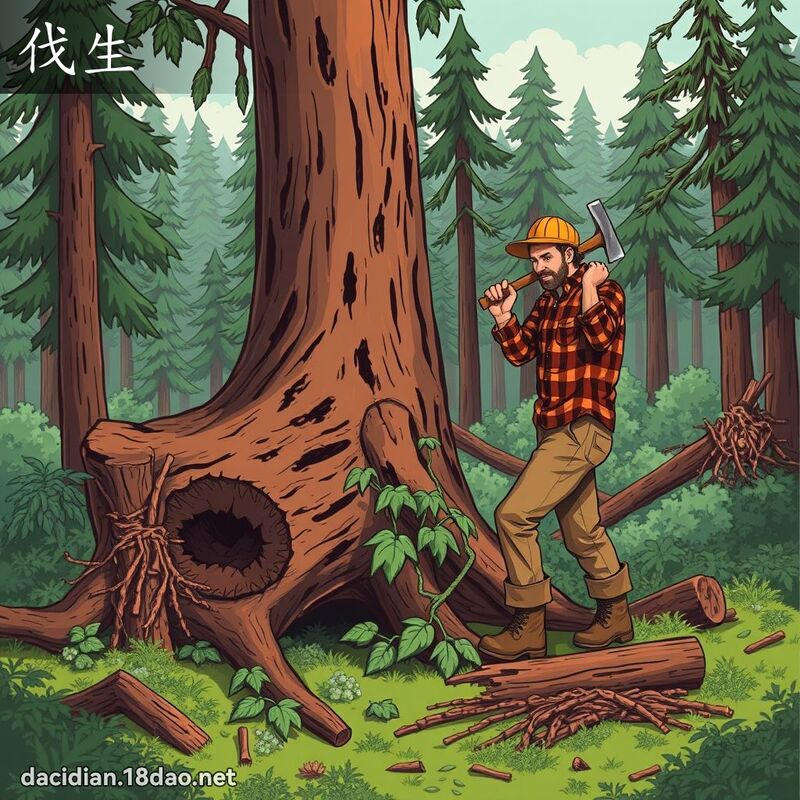 伐生 - 國語大辭典配圖