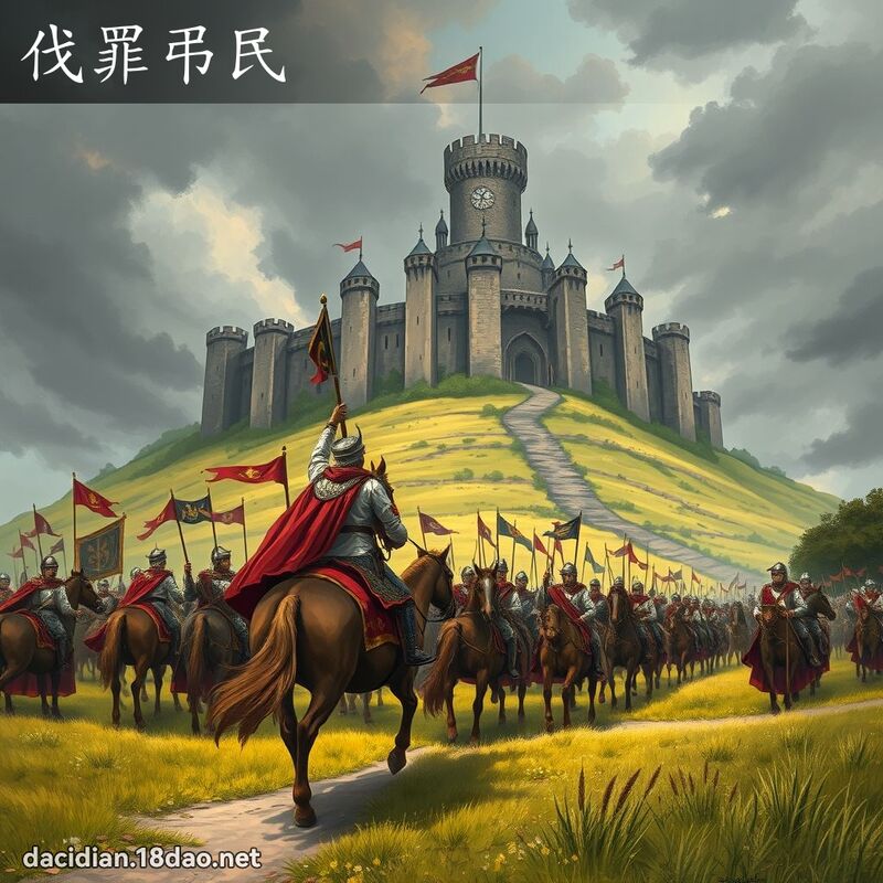 伐罪弔民 - 国语大辞典配图