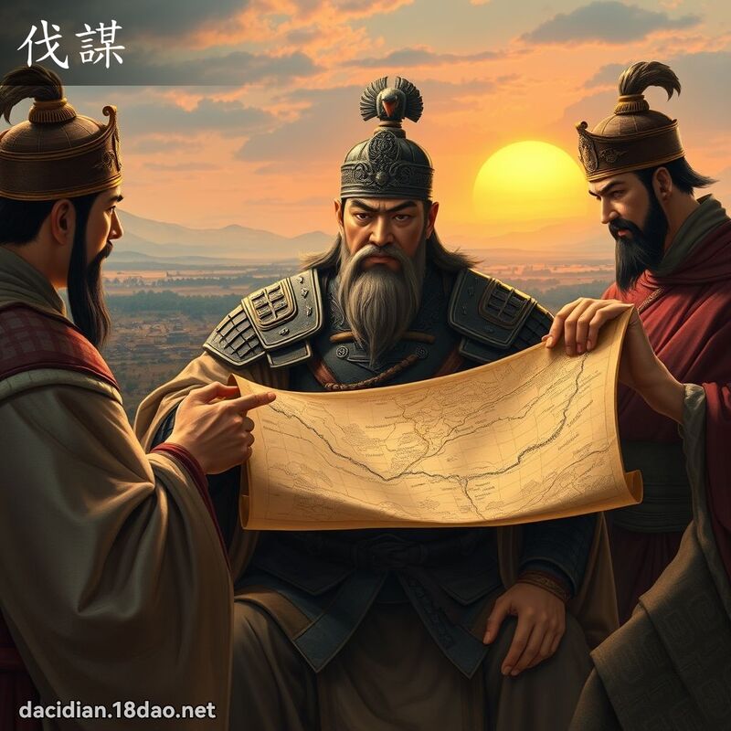 伐谋 - 国语大辞典配图