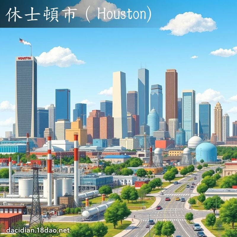休士頓市（Houston) - 國語大辭典配圖