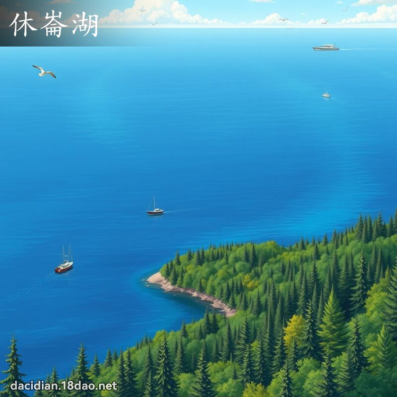 休崙湖 - 国语大辞典配图