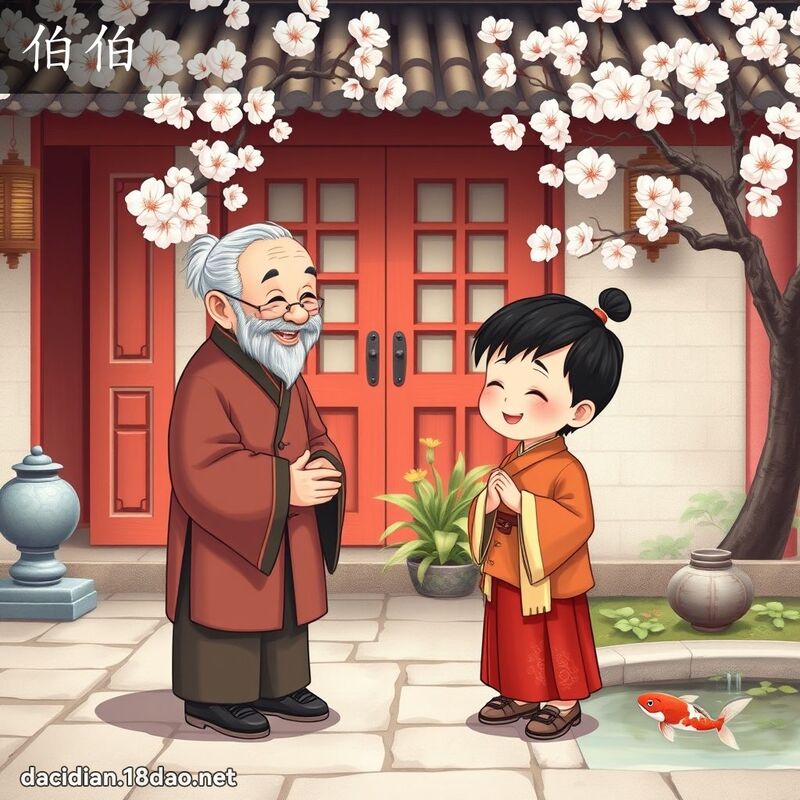 伯伯 - 國語大辭典配圖