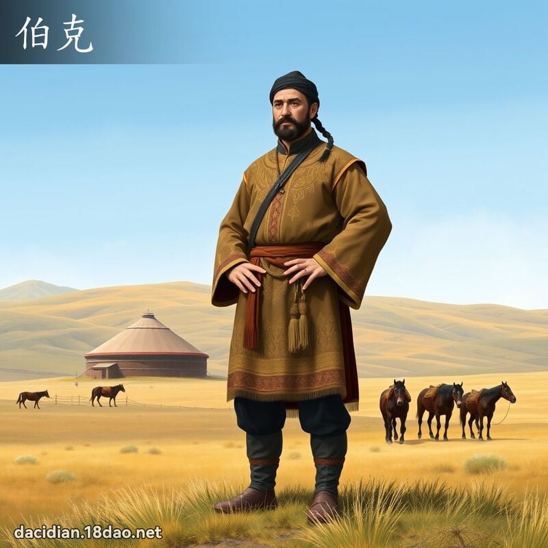 伯克 - 國語大辭典配圖