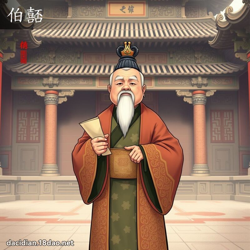 伯嚭 - 国语大辞典配图