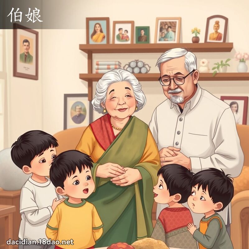 伯娘 - 國語大辭典配圖