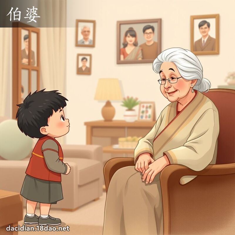 伯婆 - 国语大辞典配图