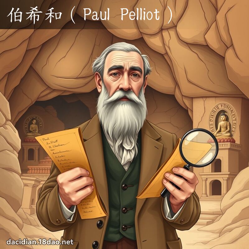 伯希和（Paul Pelliot） - 国语大辞典配图
