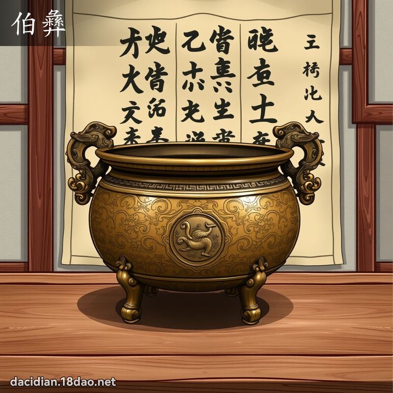 伯彝 - 國語大辭典配圖