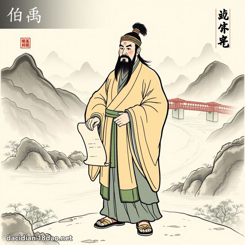 伯禹 - 国语大辞典配图