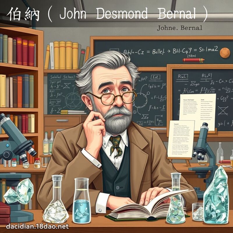 伯納（John Desmond Bernal） - 國語大辭典配圖