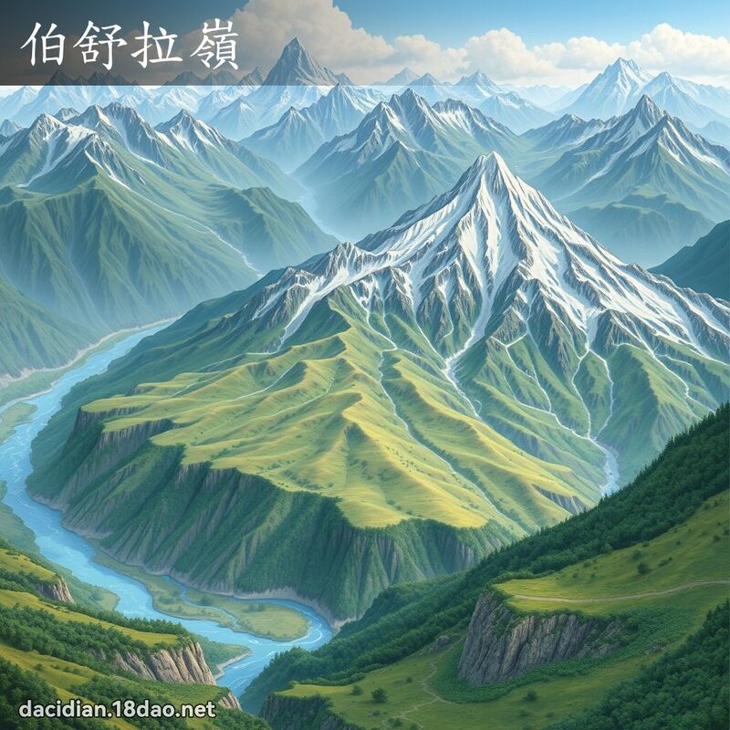 伯舒拉嶺 - 國語大辭典配圖