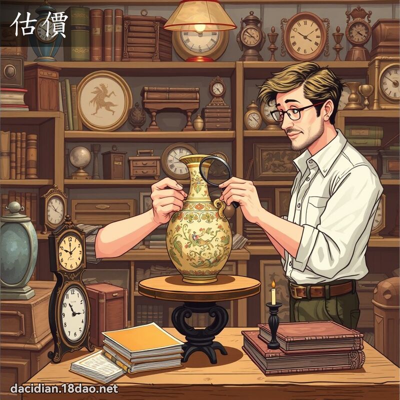 估價 - 國語大辭典配圖