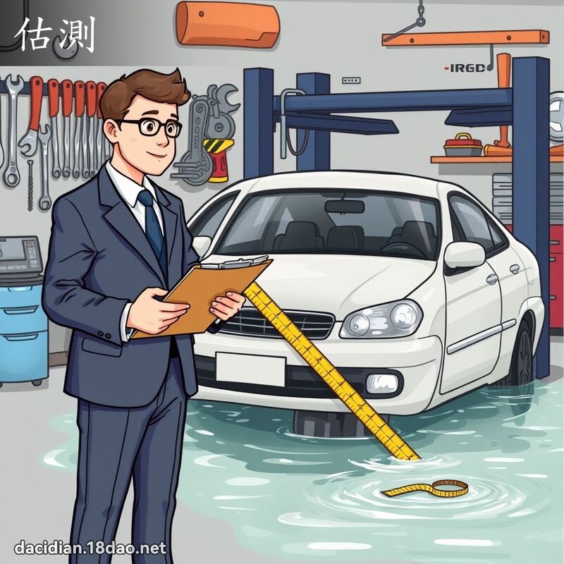 估测 - 国语大辞典配图