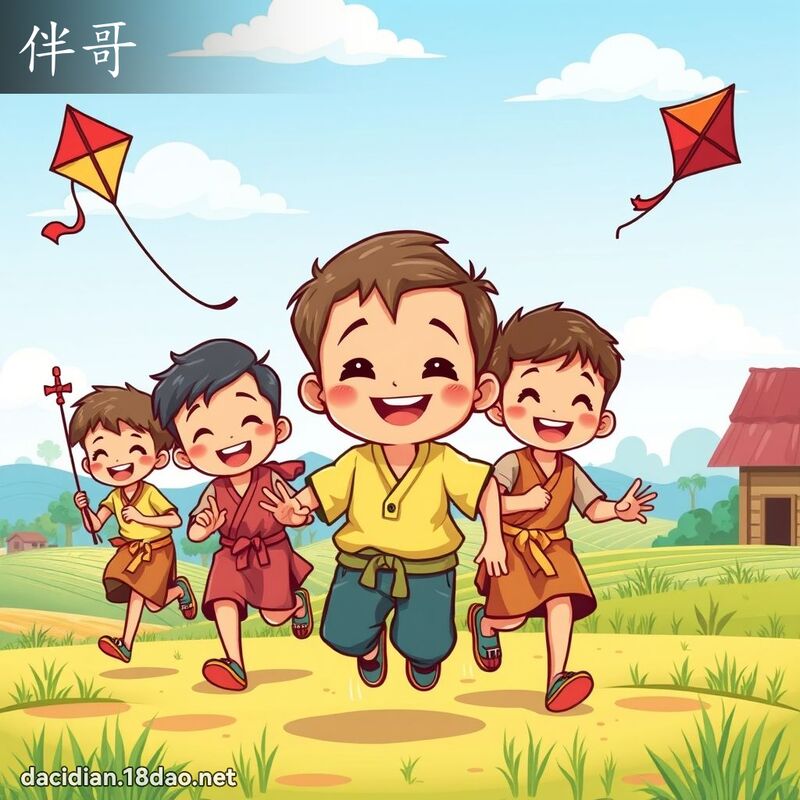 伴哥 - 国语大辞典配图