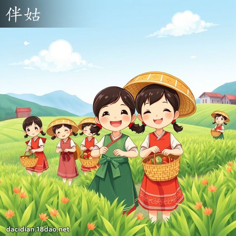 伴姑 - 國語大辭典配圖