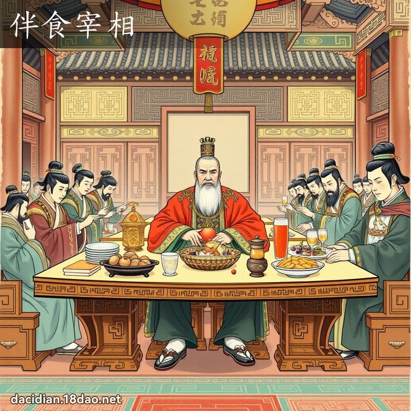 伴食宰相 - 國語大辭典配圖