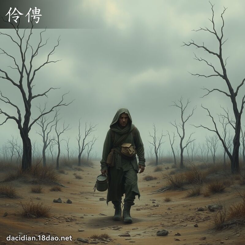 伶俜 - 国语大辞典配图