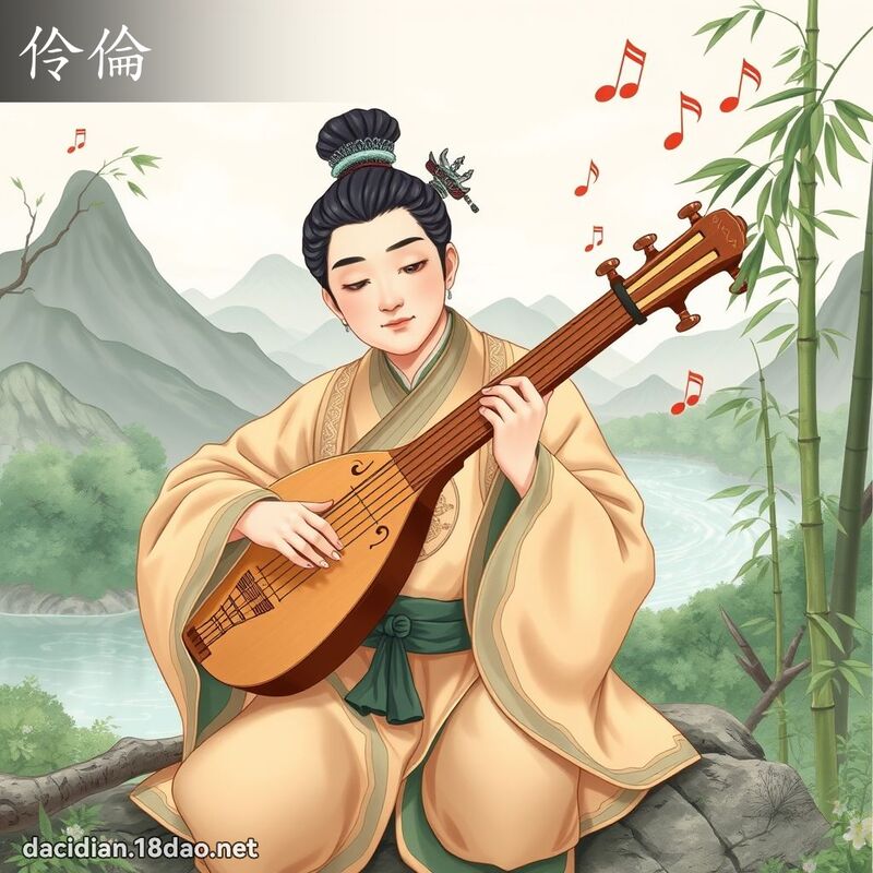 伶倫 - 國語大辭典配圖