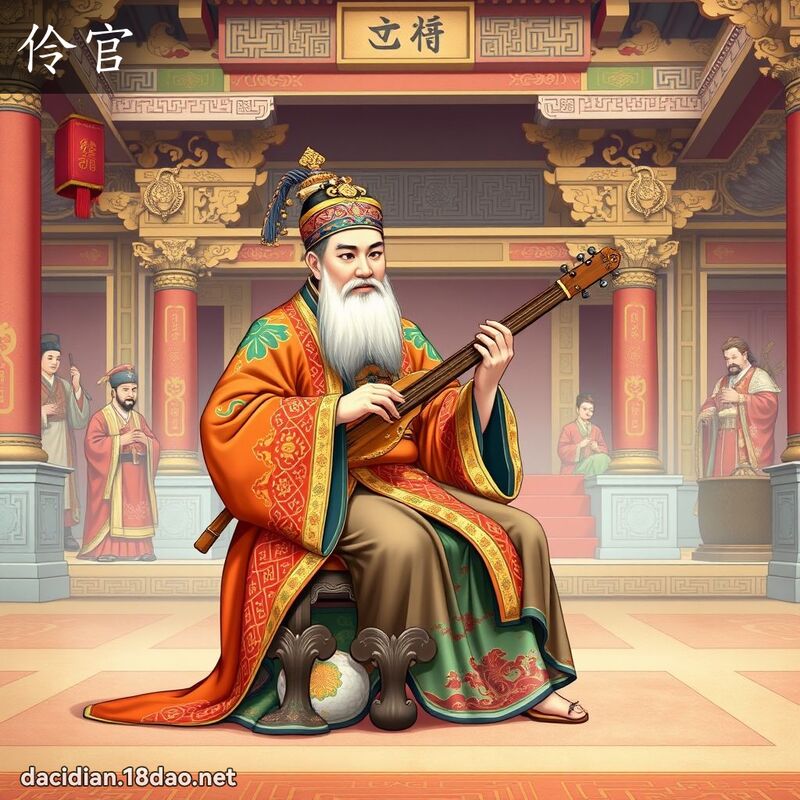 伶官 - 国语大辞典配图
