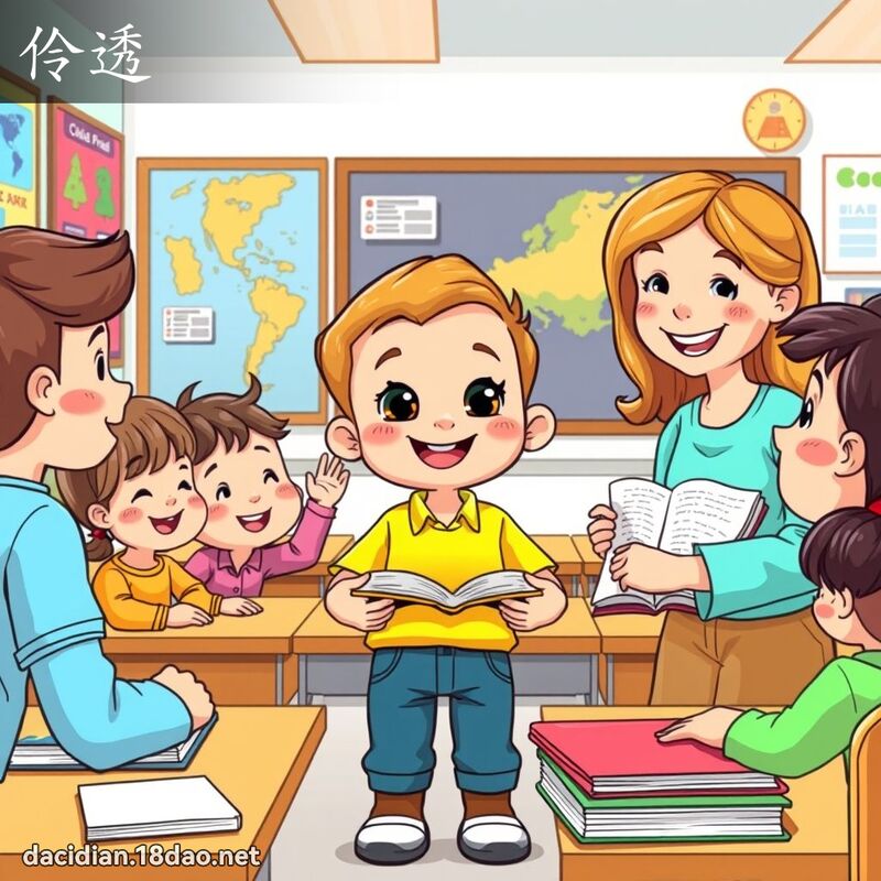 伶透 - 國語大辭典配圖