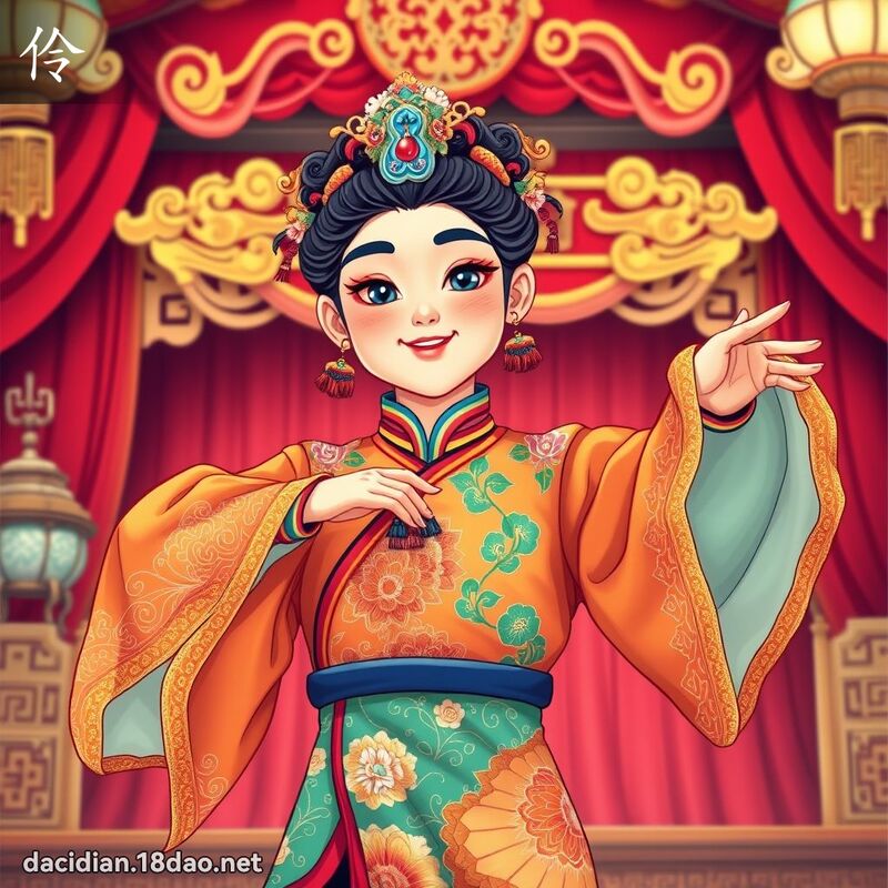 伶 - 國語大辭典配圖