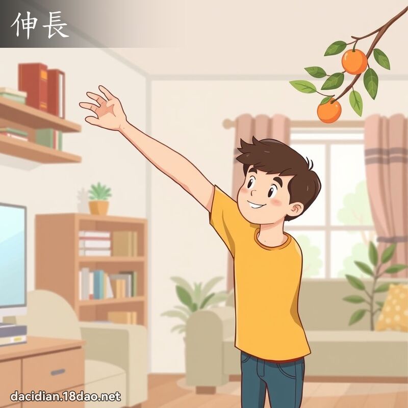 伸長 - 國語大辭典配圖
